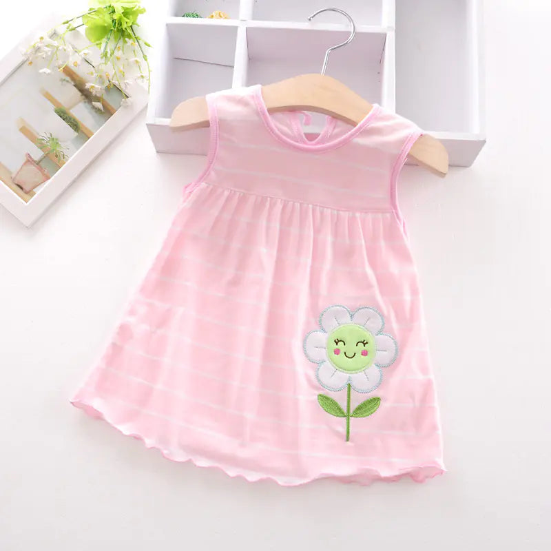 Cotton Dress for Infants 0-1 Year Old (Baby Dress)