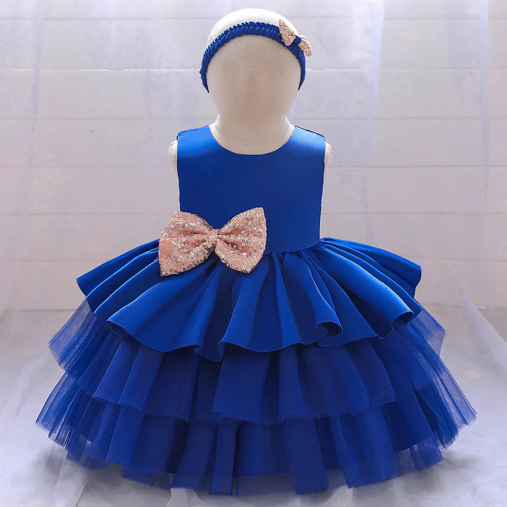 Cute Girl Lace Bow Tutu Skirt for Baby Princess Dress