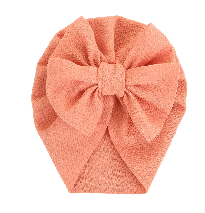 Comfortable Bow Indian Baby Hat for Fashionable Kids