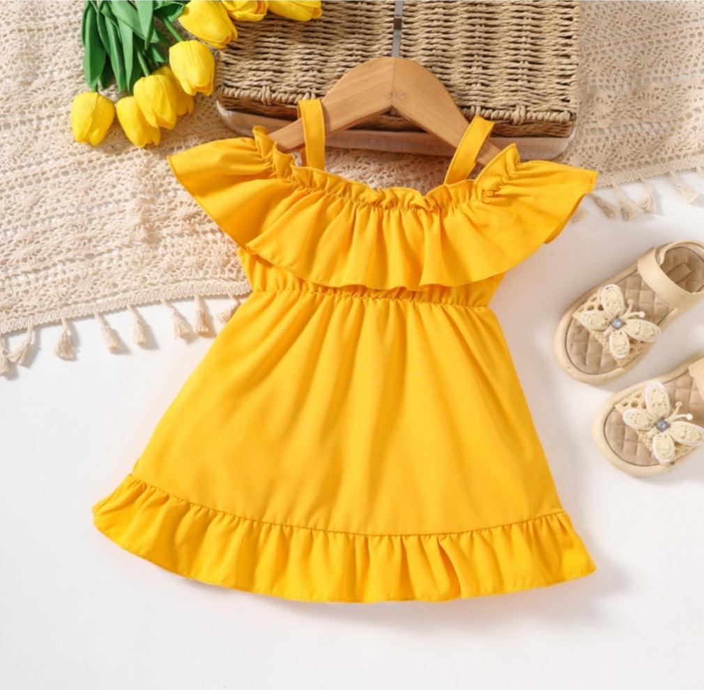 Summer Children's Suspender Dress - European & American Style