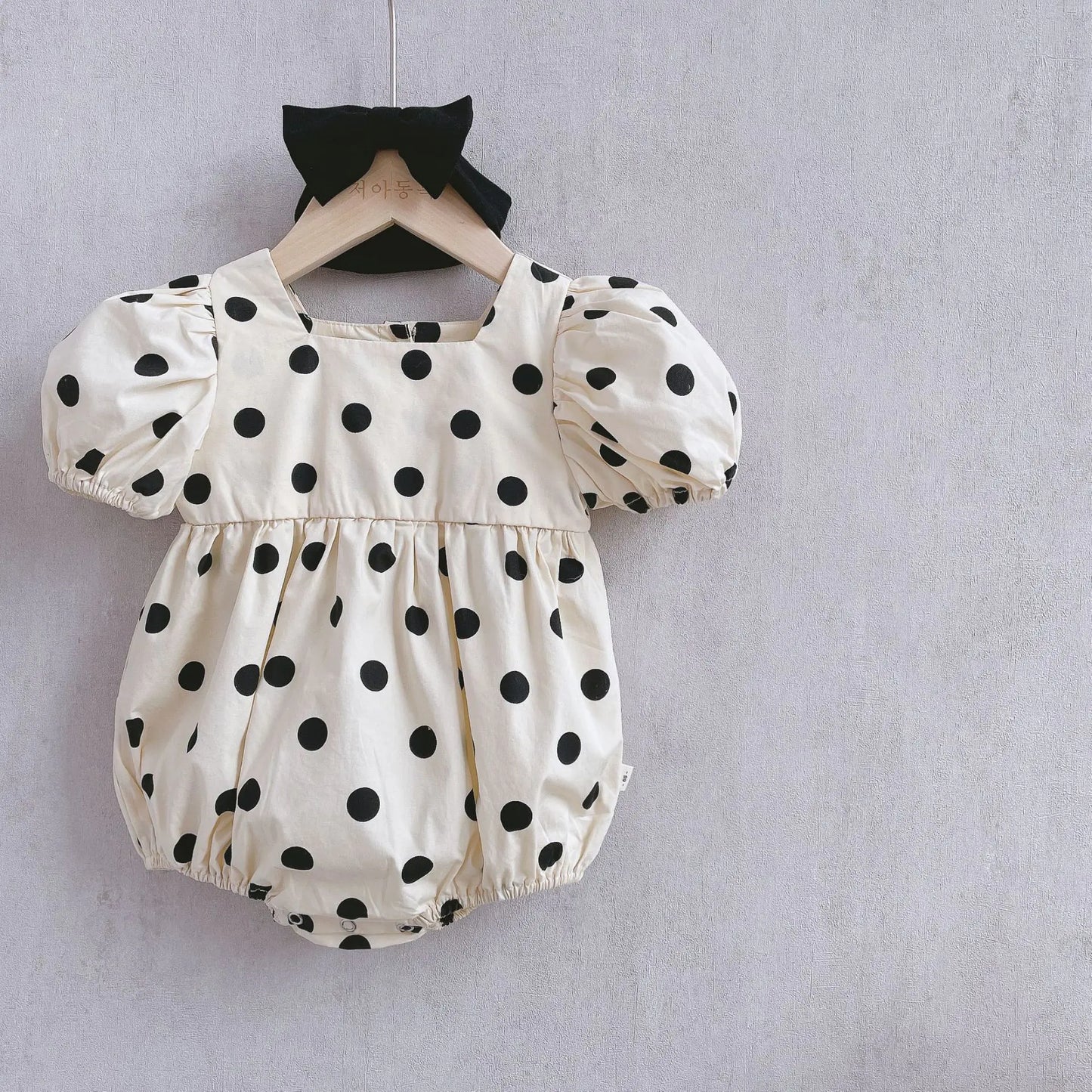 Cute Summer Cotton Princess Romper for Baby Girls