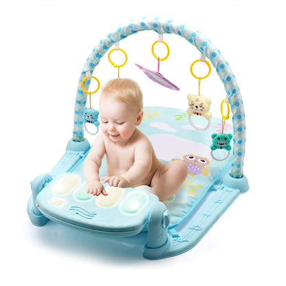 Baby Gym Play Mat with Piano and Music Toys