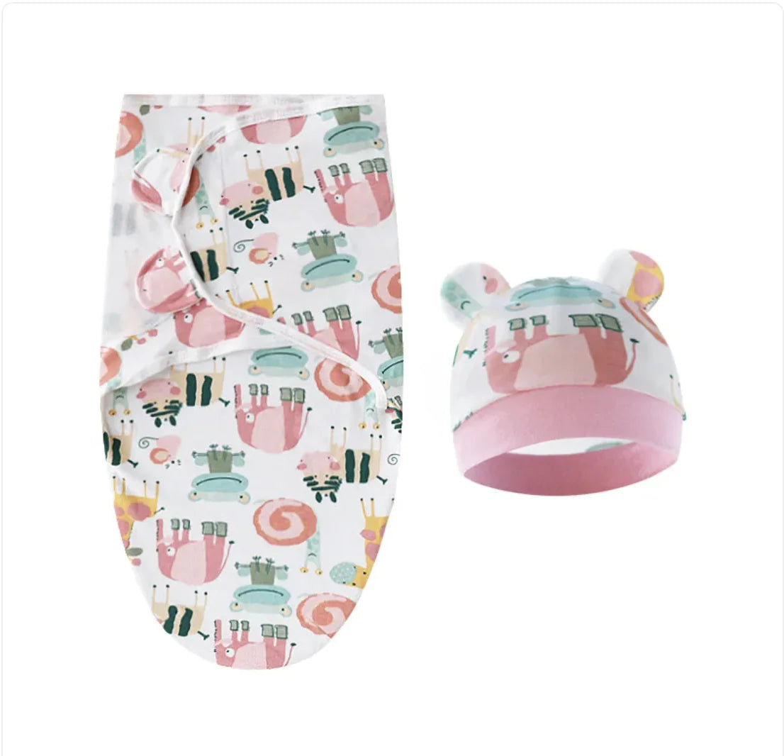 Newborn Baby Cotton Swaddle Blanket