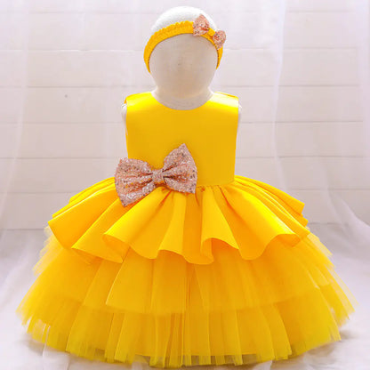 Cute Girl Lace Bow Tutu Skirt for Baby Princess Dress
