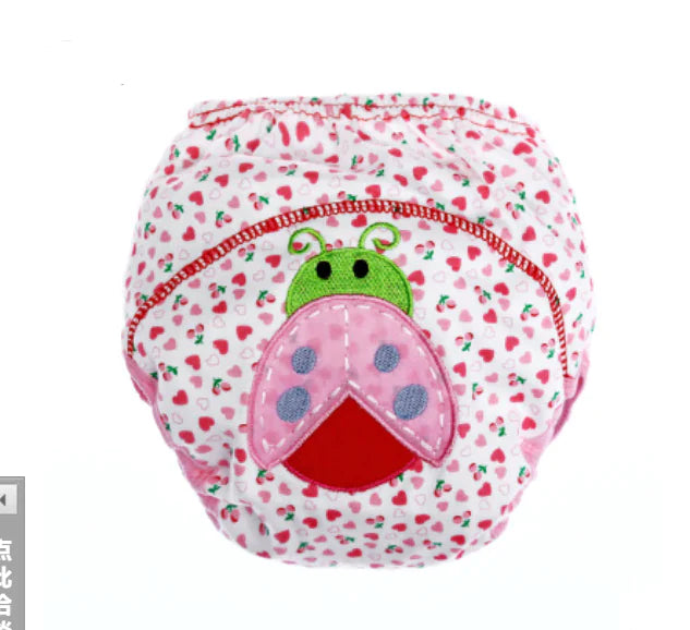 Cartoon Baby Training Pants, Washable Cotton Diapers