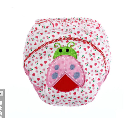 Cartoon Baby Training Pants, Washable Cotton Diapers