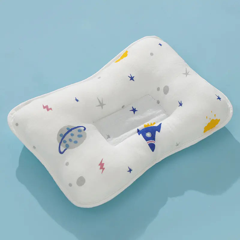 Baby Cartoon Anti-Deviation Memory Foam Pillow