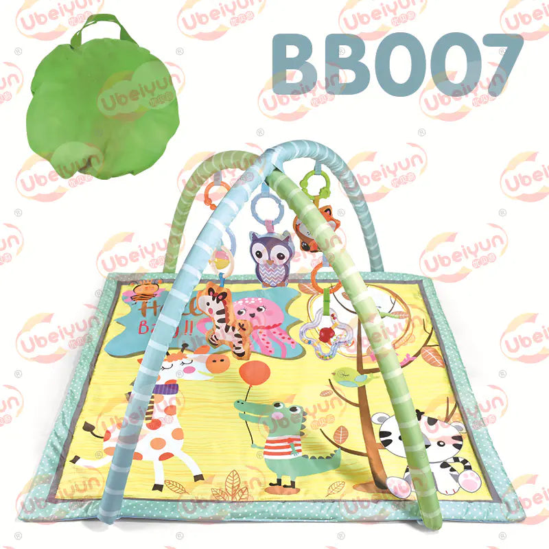 Kids Fitness Play Gym with Baby Crawling Mat (5 Styles)