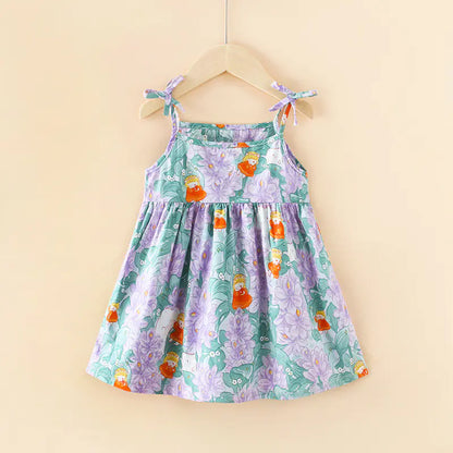 2024 Summer Girls' Floral Princess Dress (New Style)