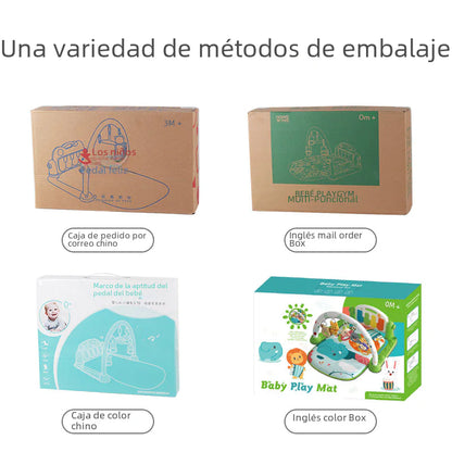 Baby Gym Play Mat with Music Piano for Infants