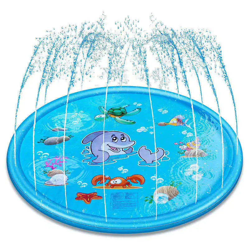 PVC Sprinkler Mat 170cm for Kids Outdoor Play