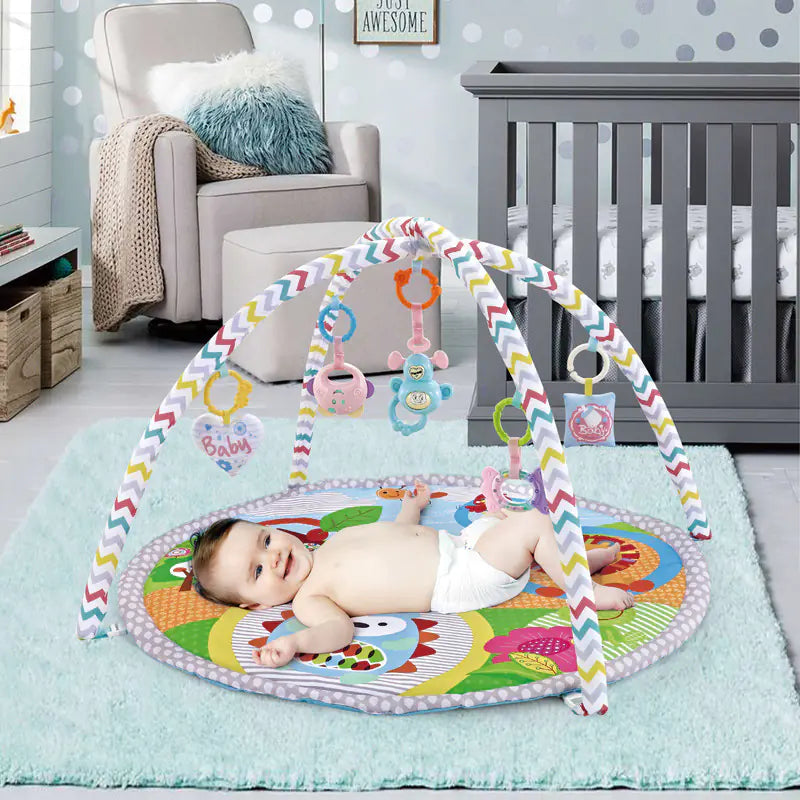 Kids Fitness Play Gym with Baby Crawling Mat (5 Styles)