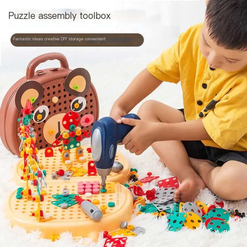 Montessori Pretend Play Toolbox for Kids Age 3+