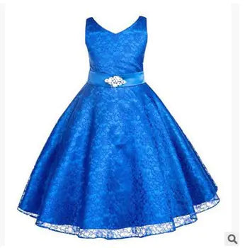 Lace Evening Dress for Girls - Children's Performance Outfit