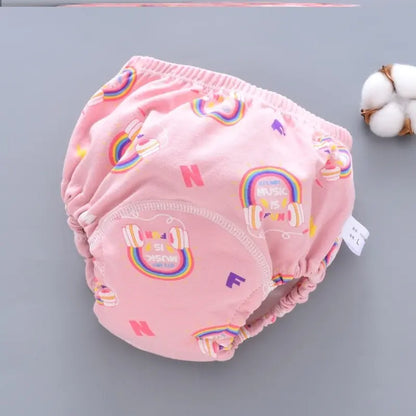 Cotton Washable Baby Diaper Pants - Summer Thin Waterproof