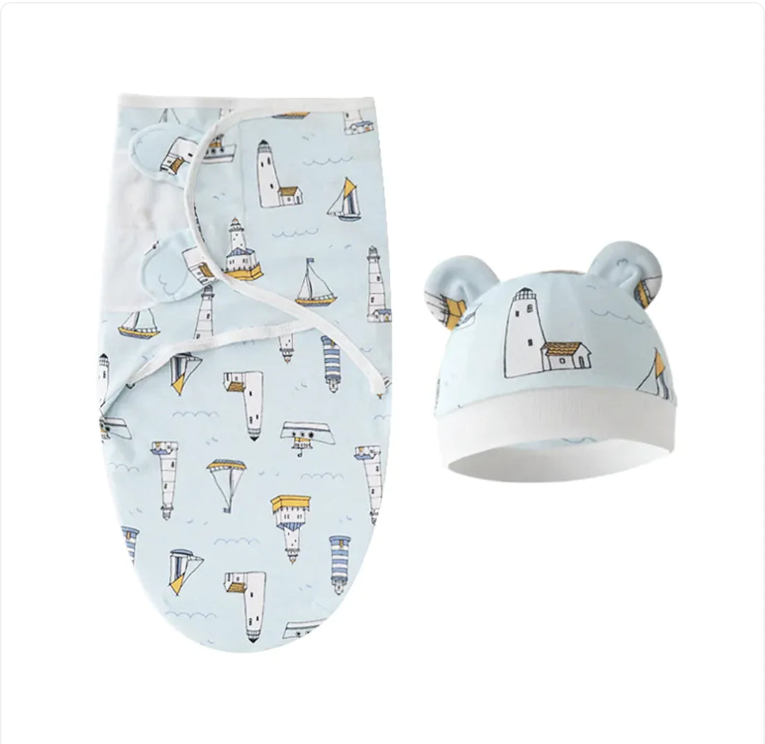 Newborn Baby Cotton Swaddle Blanket