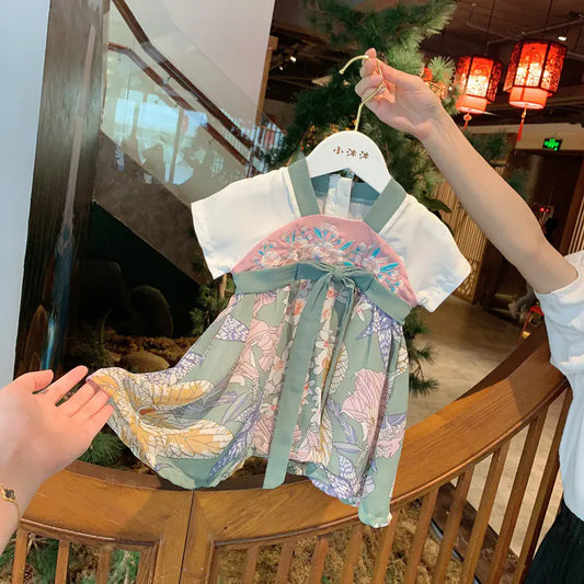 Baby Hanfu Traditional Dress - Chinese Style Skirt
