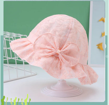 Spring Lace Baby Hat for 0-12 Months