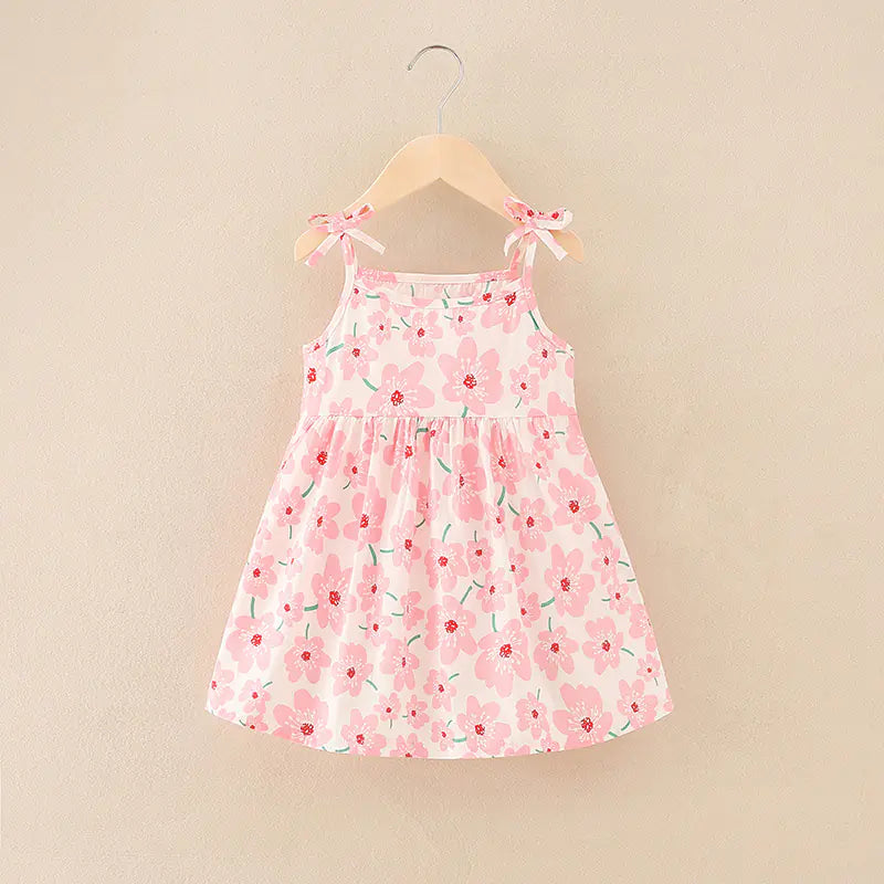 2024 Summer Girls' Floral Princess Dress (New Style)