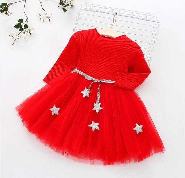 Kawaii Autumn Princess Dress for Little Girls
