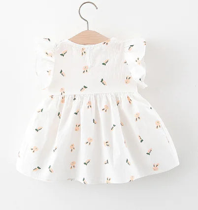Cotton Princess Dress for Baby Girls