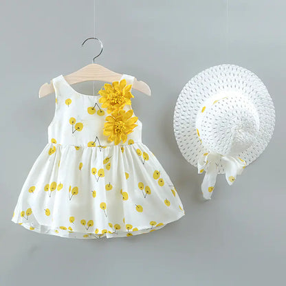 Cherry Dress for Baby Girls