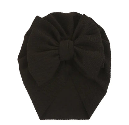 Comfortable Bow Indian Baby Hat for Fashionable Kids