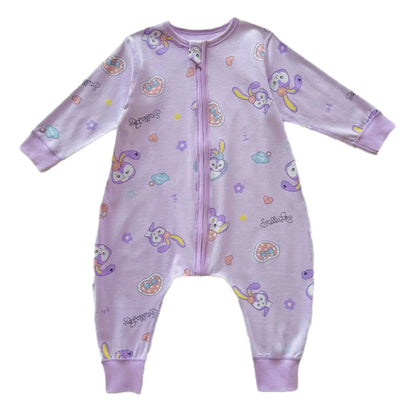 Cotton Sleeping Bag for Kids - Long Sleeve & Split Legs