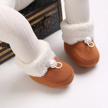 Baby Winter Step Shoes for 0-1 Year Olds (Thick Velvet)