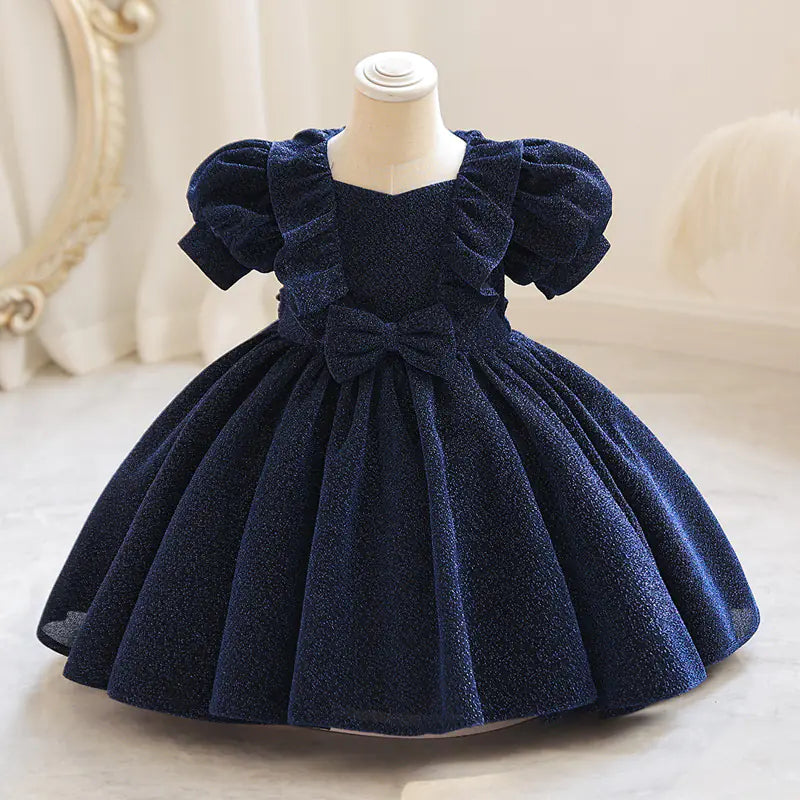 Puffy Western Style Princess Dress for One-Year-Old