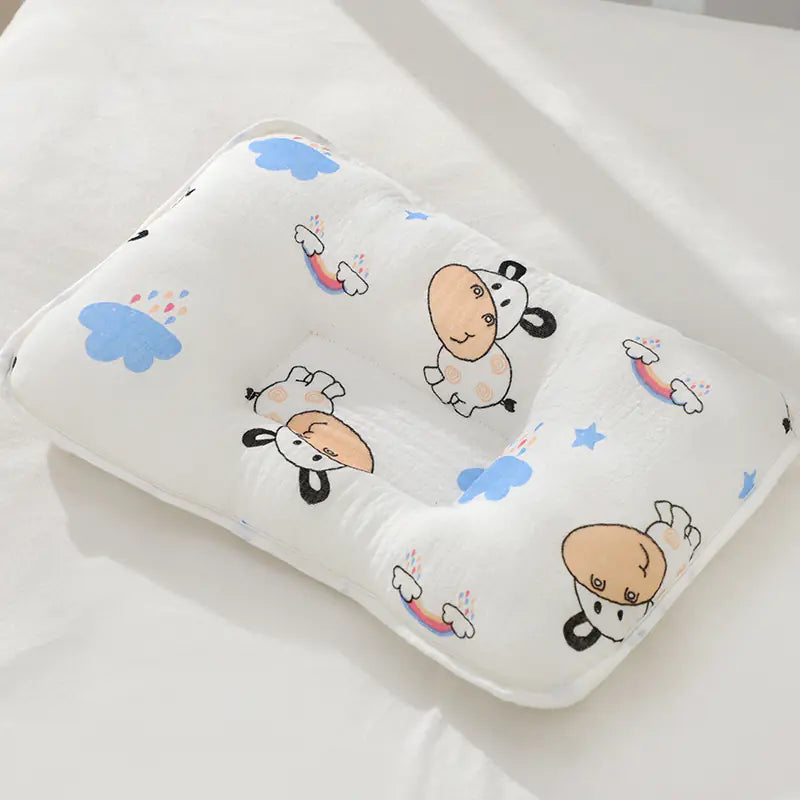 Baby Cartoon Anti-Deviation Memory Foam Pillow
