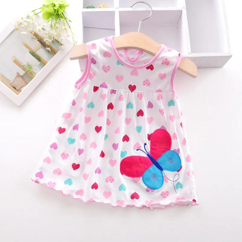 Cotton Dress for Infants 0-1 Year Old (Baby Dress)