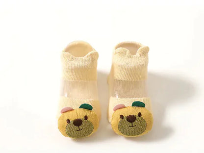 Breathable Cartoon Baby Socks for 1-3 Years Old
