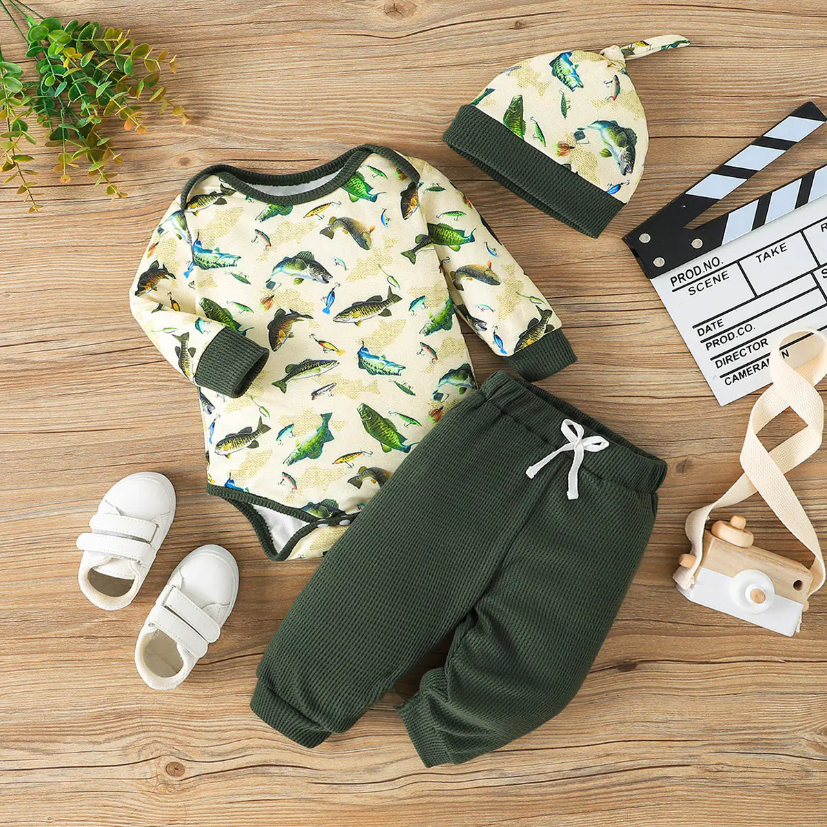 2023 Spring Autumn Cute Baby Leisure Outfit Set
