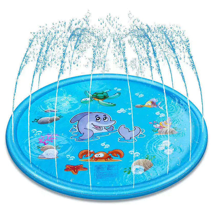 PVC Sprinkler Mat 170cm for Kids Outdoor Play