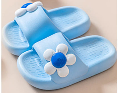 Cute Cartoon Flower Slippers for Kids (Ages 3-12)