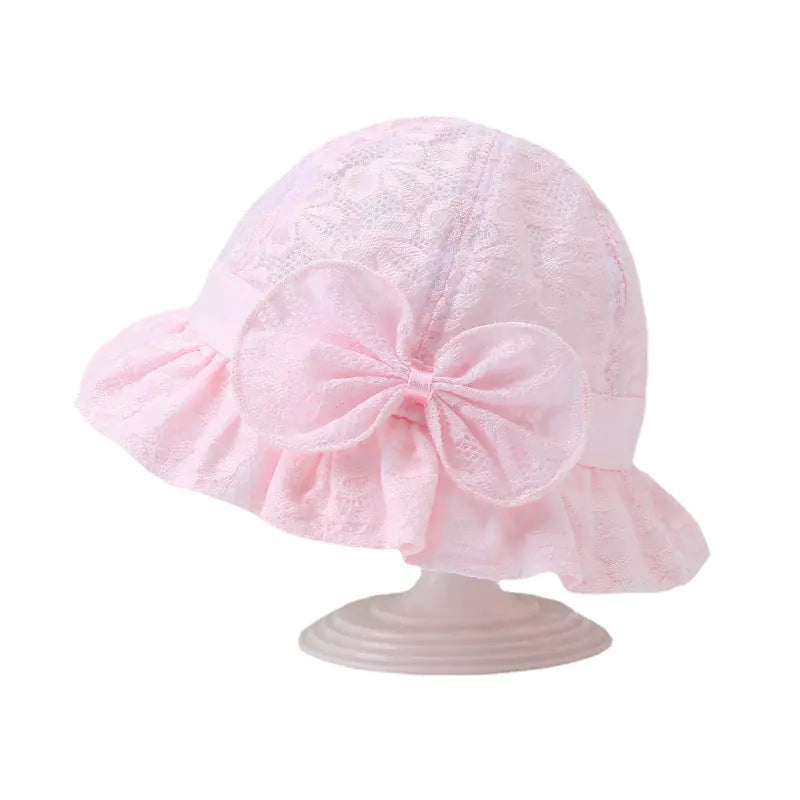 Spring Lace Baby Hat for 0-12 Months