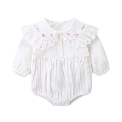 Spring Triangle Embroidery Climbing Clothes for Girls