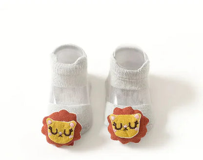 Breathable Cartoon Baby Socks for 1-3 Years Old