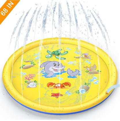 PVC Sprinkler Mat 170cm for Kids Outdoor Play
