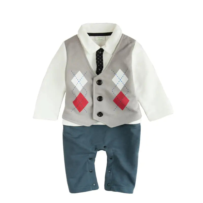 Spring and Autumn Baby Jumpsuit Outfit