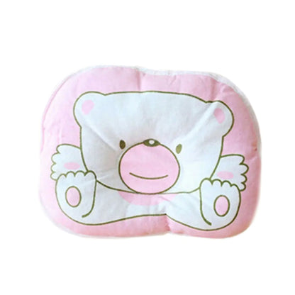 Newborn Baby Bear Soft Cotton Side Sleeping Pillow