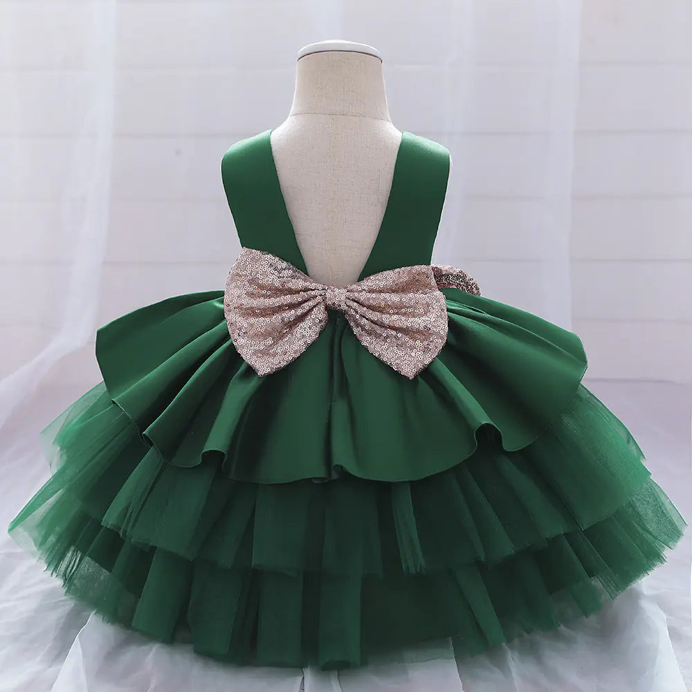 Cute Girl Lace Bow Tutu Skirt for Baby Princess Dress