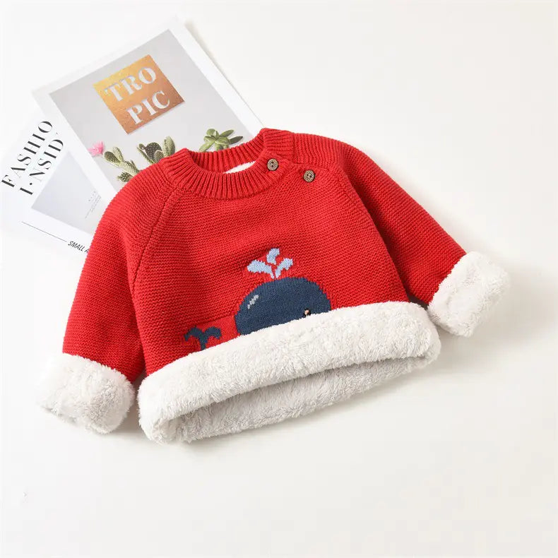 Baby Plush Warm Clothing