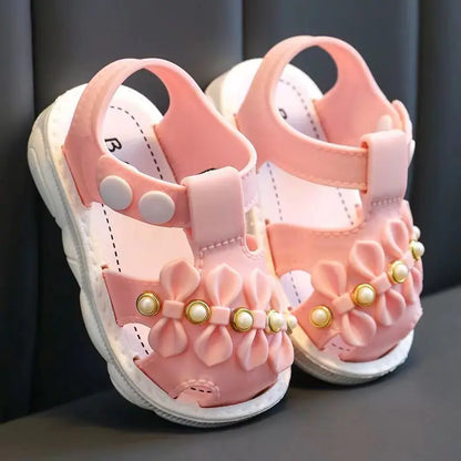 Cute Non-slip Princess Sandals for Baby Girls (0-3Y)