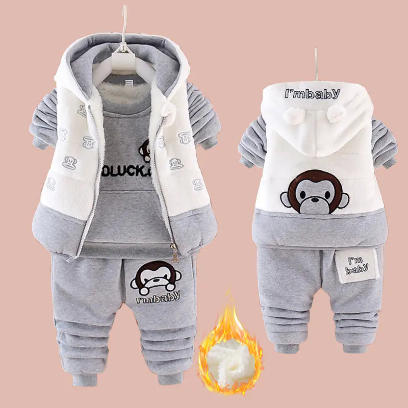 Autumn Winter Baby Clothes Set for Boys and Girls