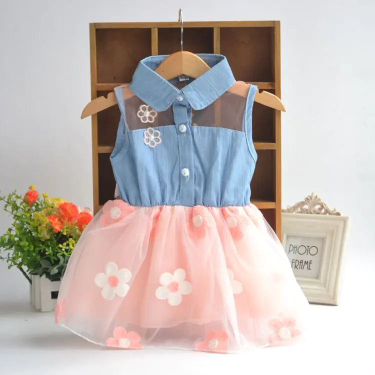 Children's Clothing, Dress, Denim Skirt