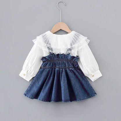 Girls' Spring/Fall Dress 2020 - Stylish Baby Princess Outfit