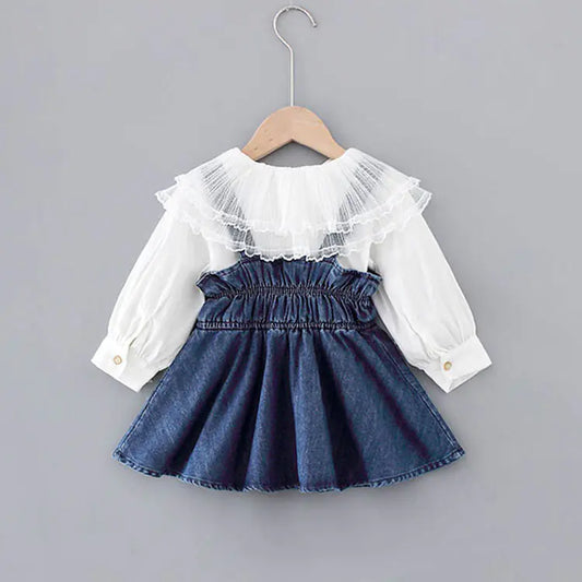 Girls' Spring/Fall Dress 2020 - Stylish Baby Princess Outfit