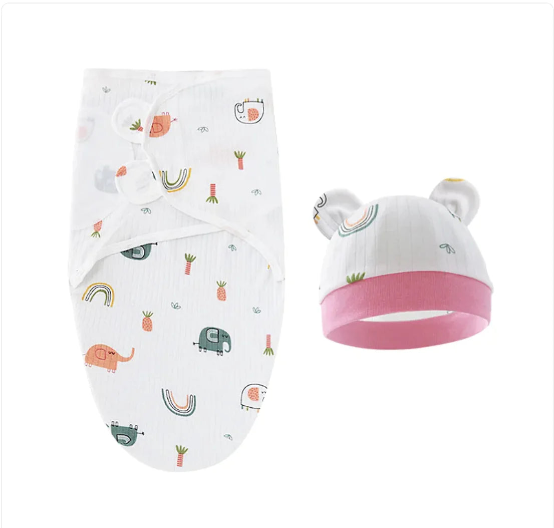 Newborn Baby Cotton Swaddle Blanket